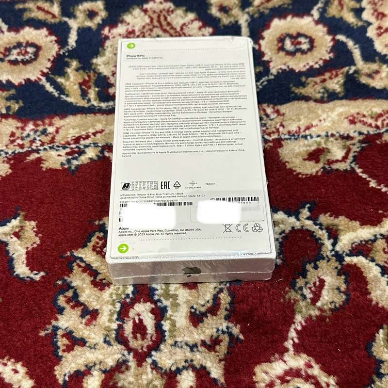 iPhone 15 Pro 128GB Blue titanium Brand new sealed