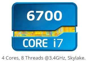 Used Intel i7-6700 CPU