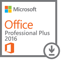 Microsoft Office Professional Plus 2016 (ELECTRONIC COPY ONLY) 32 and 64 bit