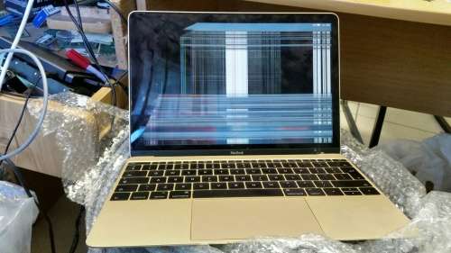 APPLE MACBOOK 12, EARLY 2015, 8GB, 512 SSD, GOLD - SCREEN IS DAMAGED