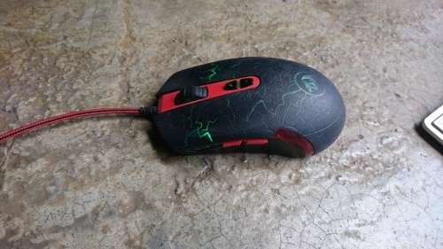 GAMING MOUSE - REDDRAGON, MODEL : M701, LAVAWOLF, 64000DPI - SEE PICS