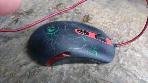 GAMING MOUSE - REDDRAGON, MODEL : M701, LAVAWOLF, 64000DPI - SEE PICS