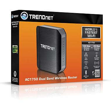 LAST FEW LEFT - BRAND NEW SEALED - TRENDNET AC1750 DUAL BAND WIRELESS ROUTER