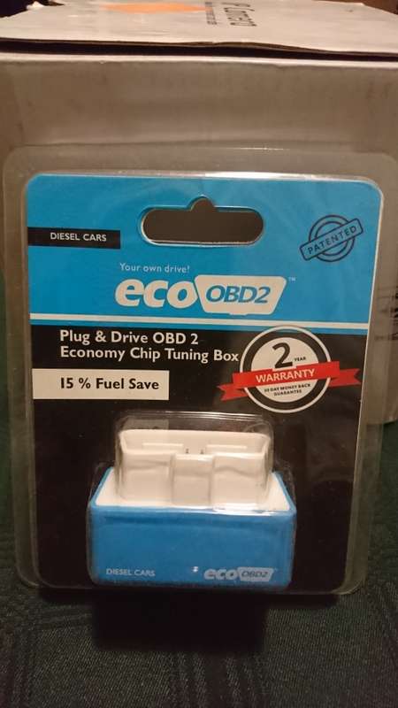 ECO OBD2 ECONOMY CHIP TUNING BOX,PLUG & DRIVE, 15% FUEL SAVE FOR DIESEL CARS