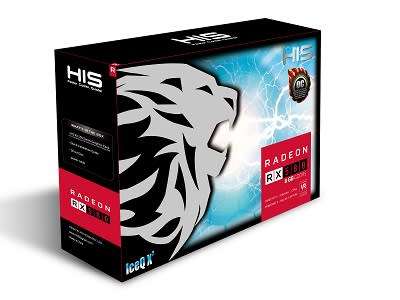 HIS RX 580 ICEQ X2 OC 8GB GRAPHICS CARD