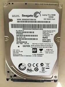 SSHD HARD DRIVE WITH 8GB NANO FLASH, 2.5 INCH, SEAGATE - 500GB