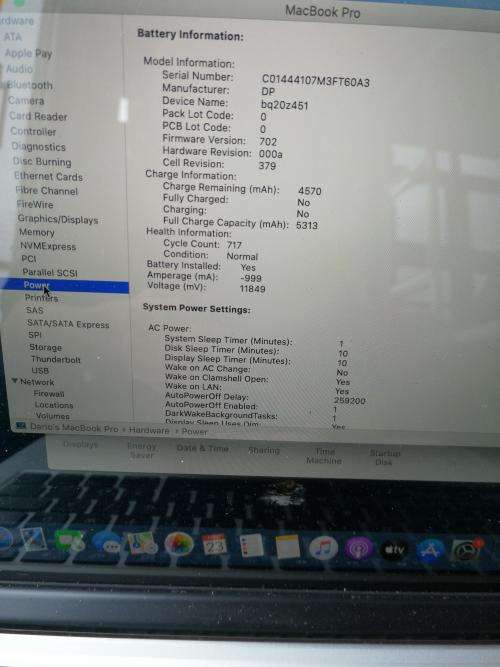 MACBOOK PRO 13 RETINA, MID 2014, CORE i5, 8GB, 256GB, 13 INCH RETINA - PLEASE READ