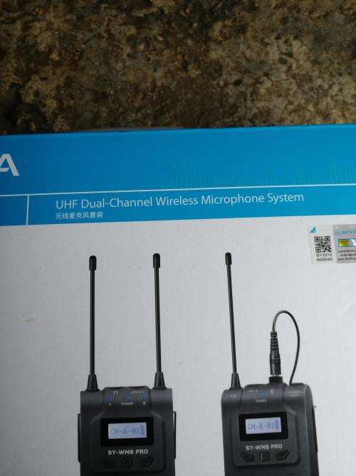 BRAND NEW - BOYA WIRELESS MICROPHONE - MODEL BY-WM8 PRO-K1