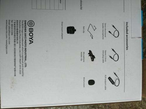 BRAND NEW - BOYA WIRELESS MICROPHONE - MODEL BY-WM8 PRO-K1