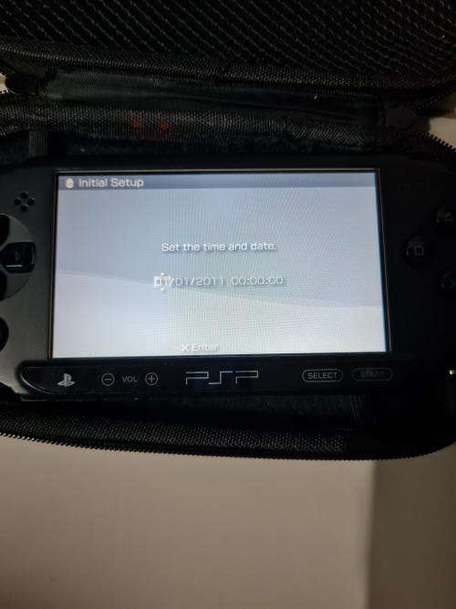 SONY PSP - WITH ORIGINAL CHARGER - WITH ORIGINAL CASING - EXCELLENT WORKING CONDITION