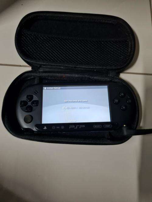 SONY PSP - WITH ORIGINAL CHARGER - WITH ORIGINAL CASING - EXCELLENT WORKING CONDITION