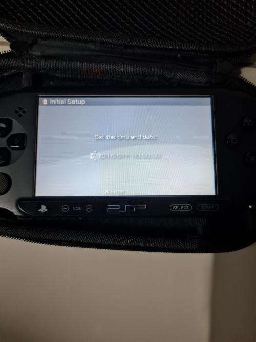 SONY PSP - WITH ORIGINAL CHARGER - WITH ORIGINAL CASING - EXCELLENT WORKING CONDITION