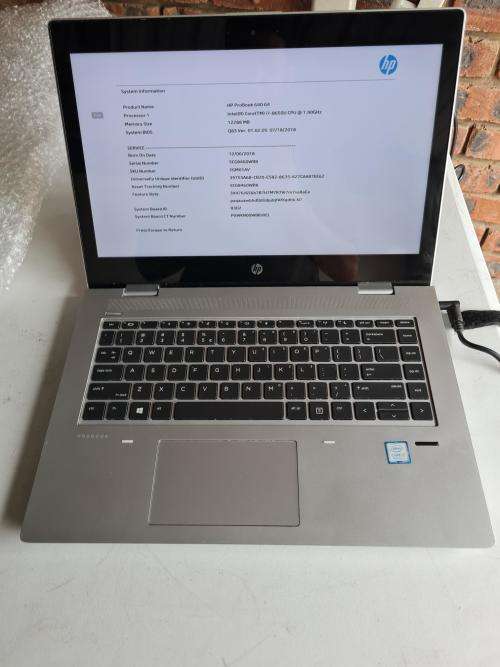 TOUCHSCREEN - HP PROBOOK 640 G4, CORE i7 8TH GEN, 16GB MEMORY, 256GB SSD HARD DRIVE, 14` TOUCSCREEN