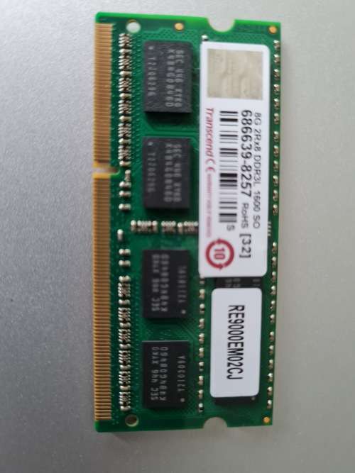 TRANSCEND - LAPTOP MEMORY - 8GB - DDR3L -1600MHZ