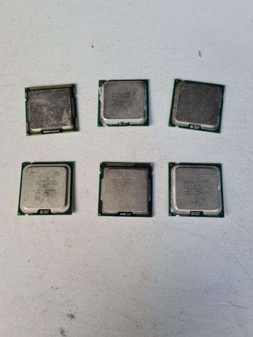 LATE ENTRY - BULK LOT PROCESSORS - AS PER PICS - 6 PROCESSORS IN TOTAL - ALL FULLY WORKING