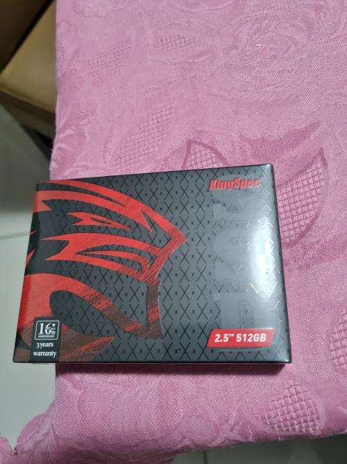 BRAND NEW SEALED - KINGSPEC 512GB SSD HARD DRIVE - 2.5 INCH - 3 YEAR LIMITED WARRANTY