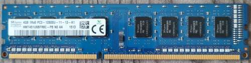 4GB DDR3 DESKTOP MEMORY 12800U