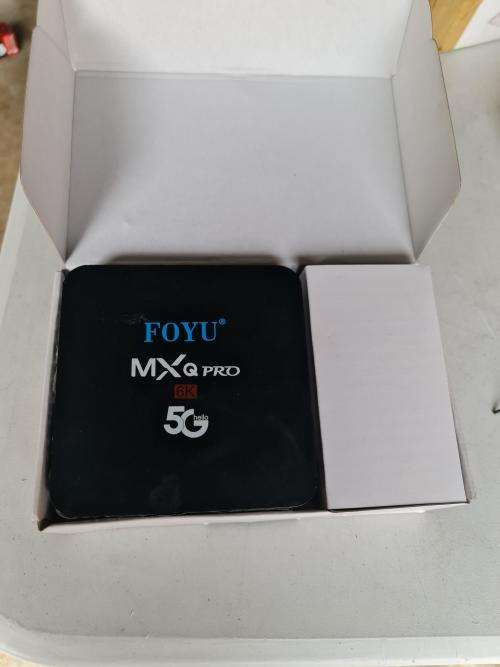 FOYU TV BOX - WITH REMOTE - 32GB - WITH BOX