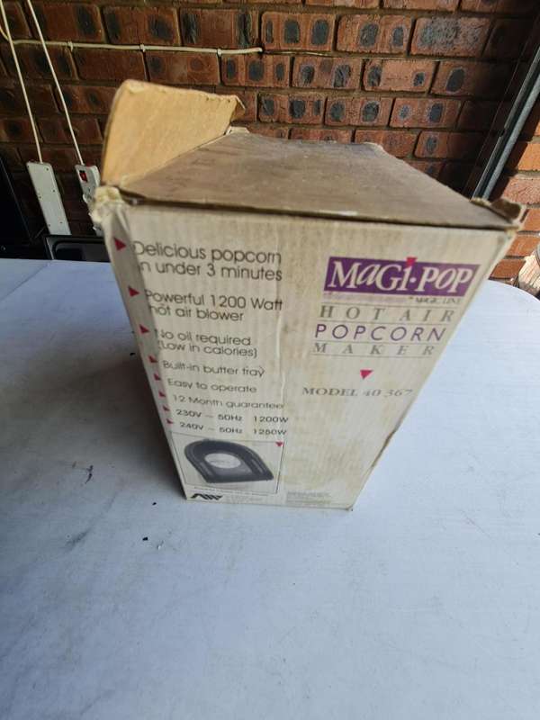 POPCORN MAKER - FULL WORKING CONDITION