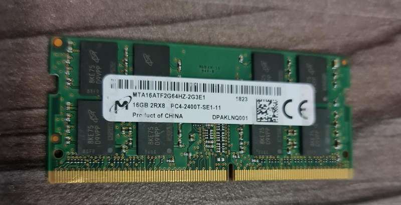 LAPTOP MEMORY - 16GB - DDR4 - 2400T - MICRON