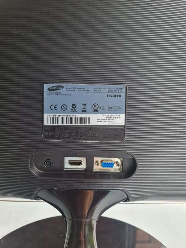 SAMSUNG SYNCMASTER SA350 - 24 INCH LED MONITOR - S24A350H - 24 INCH LED SCREEN