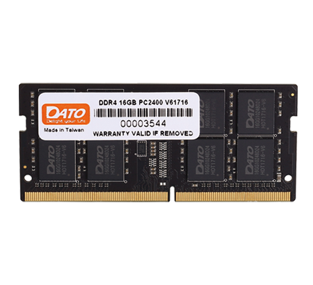 LAPTOP MEMORY - 16GB - DDR4 - PC2400 - DATO