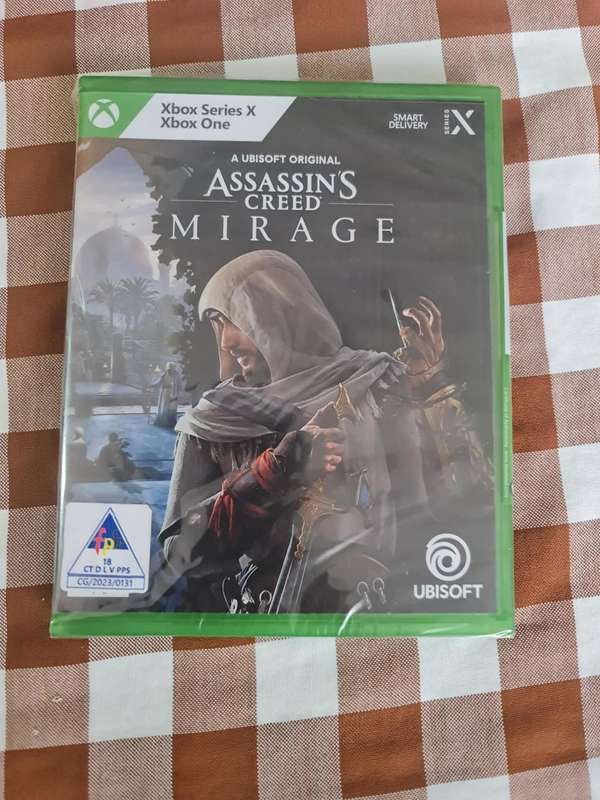 BRAND NEW SEALED - ASSASSIN`S CREED MIRAGE - XBOX SERIES X GAME - COMPATIBLE WITH XBOX ONE