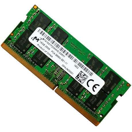 LAPTOP MEMORY - 16GB - DDR4 - 2666MHZ - MICRON