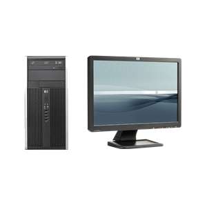 HP COMPAQ 6000 PRO PC, CORE2DUO 3GHZ,2GB,500GB,DVD WRITER,WIN 7 LICENSE STICKER, LCD MONITOR