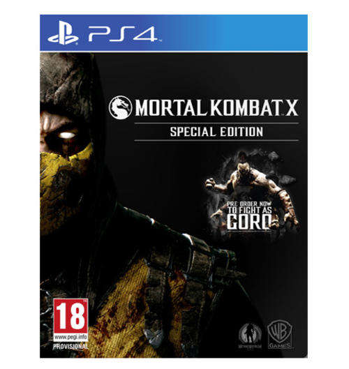 MORTAL KOMBAT X SPECIAL EDITON GAME - PLAYSTATION 4