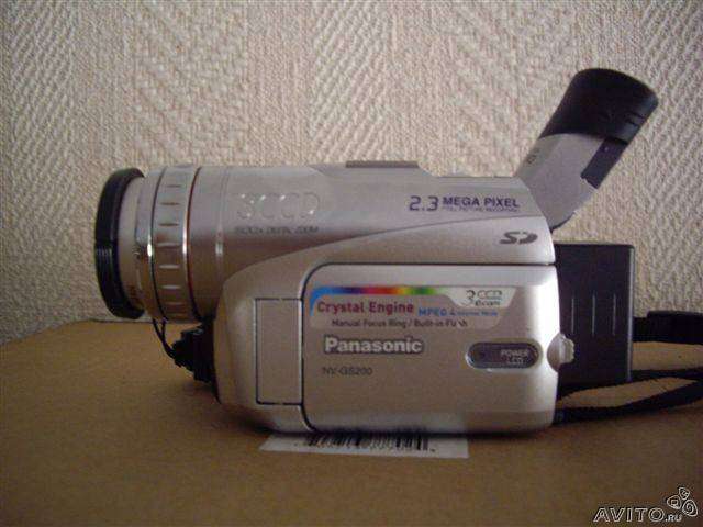 PANASONIC NV-GS200 CAMCORDER - WORKING