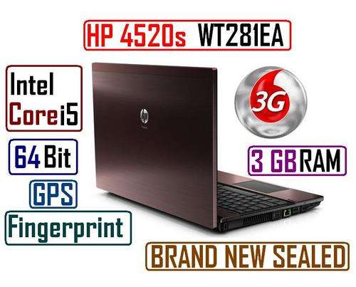 BRAND NEW SEALED {HP 4520s}{Core i5} {3G} + {MS OFFICE 2010 HOME & BUSINESS}