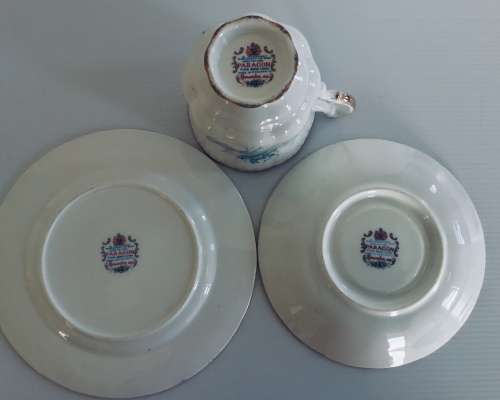 Vintage Paragon 'Remember Me'  Fine Bone China Trio