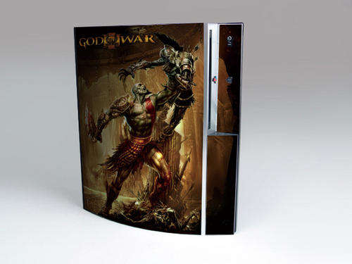 New God of war Vinyl Skin Protector For Sony PS3 Game