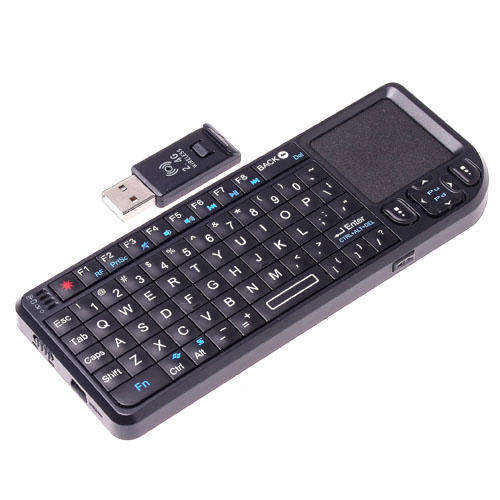 2.4GHz 2.4G Rii Mini Wireless Keyboard Touchpad For PC