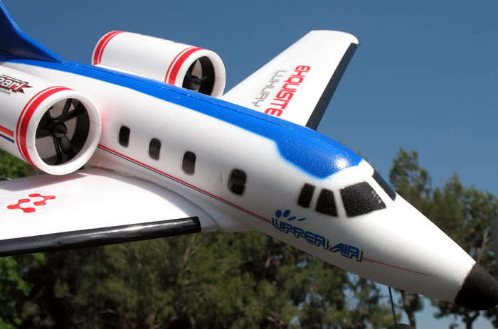 AIR EARL 2-CH RADIO CONTROL RC AIRPLANE JET PLANE NEW