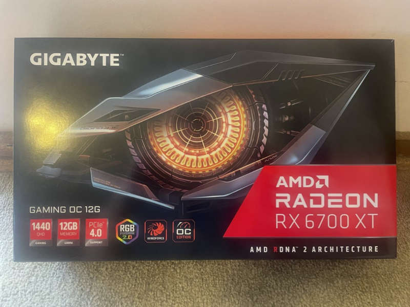 Gigabyte Radeon RX 6700 XT