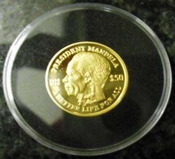 CRAZY R1 START Nelson Mandela Sierra Leone 1/10oz