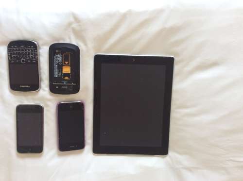iPhone , iPad , blackberrys