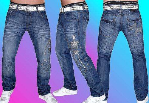 CLUBWEAR JEANS SKELETON SIZE 30