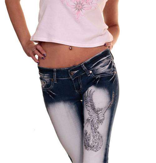 Designer Low Cut Jeans SA Size  8 / 32