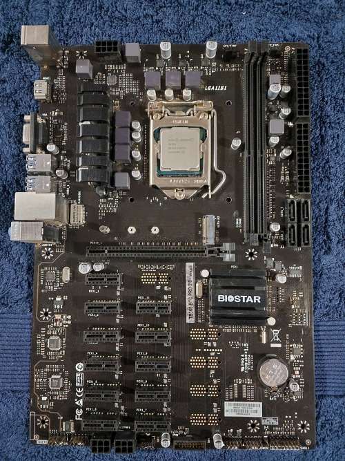 BTC Motherboard & CPU
