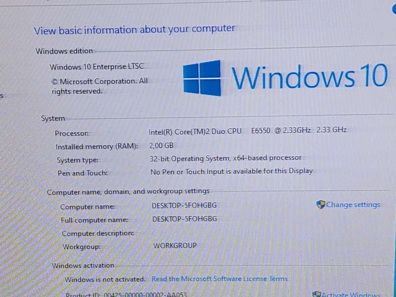 Core 2 Duo Computer