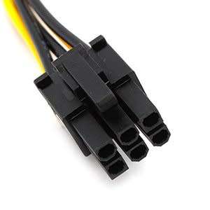 6 PACK v006c PCIe PCI-E PCI Express Powered Riser Adapter Card, BONUS FREE Power Switch