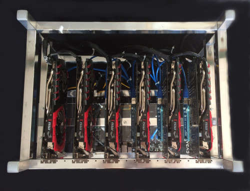 Complete 6x GPU Mining Rig for mining Ethereum/Zcash/Monero/Bitcoin Gold/etc