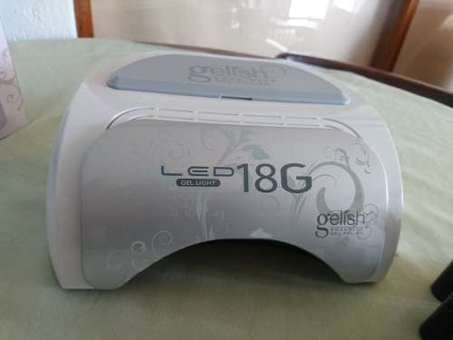 Gelish Harmony 18G Gel LED Nail Polish Curing Manicure Light Lamp + Basix Kit