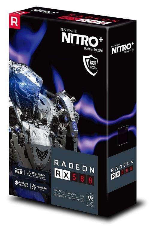 Sapphire Radeon Nitro+ RX 580 8GB GDDR5 11265-01-20G