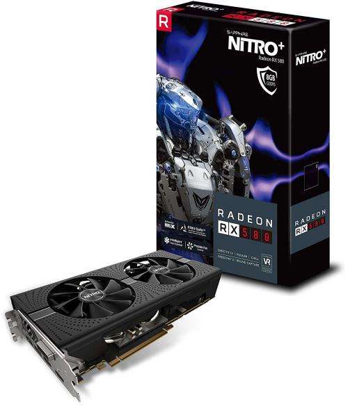 Sapphire Radeon Nitro+ RX 580 8GB GDDR5 11265-01-20G