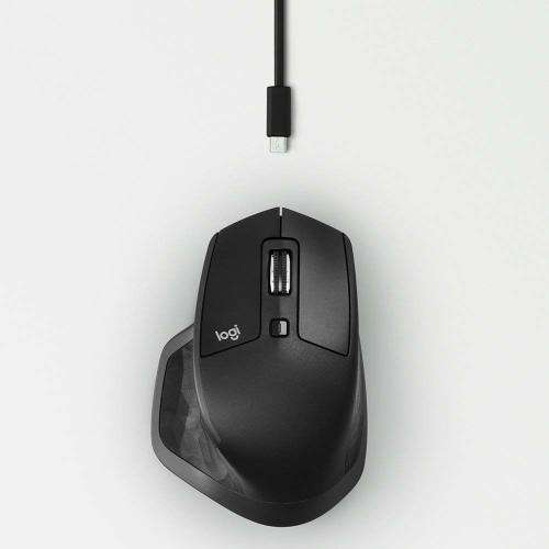 Logitech MX Master 2S Wireless Mouse + Hard Travel Case