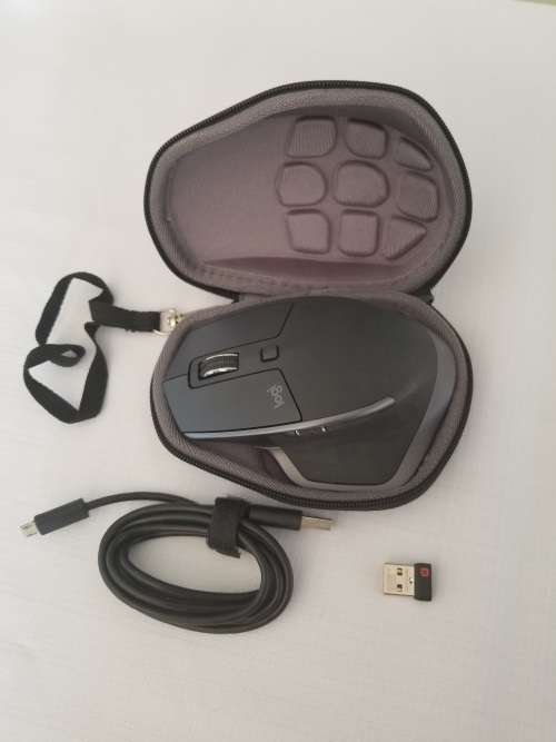 Logitech MX Master 2S Wireless Mouse + Hard Travel Case